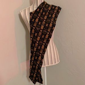 Blue and Tan TC Leggings